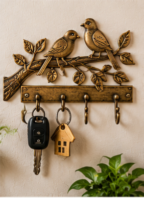 Metal key holder