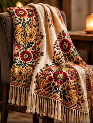 Premium woolen shawl