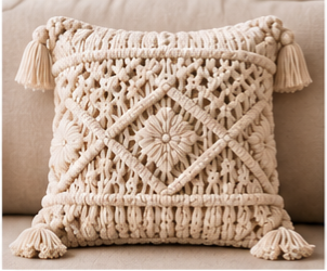 Macrame Cushion